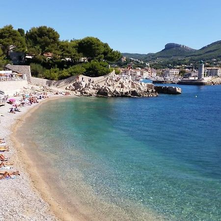 Cassis Calanques, 2 Pieces Grande Terrasse Vue Mer Kültér fotó